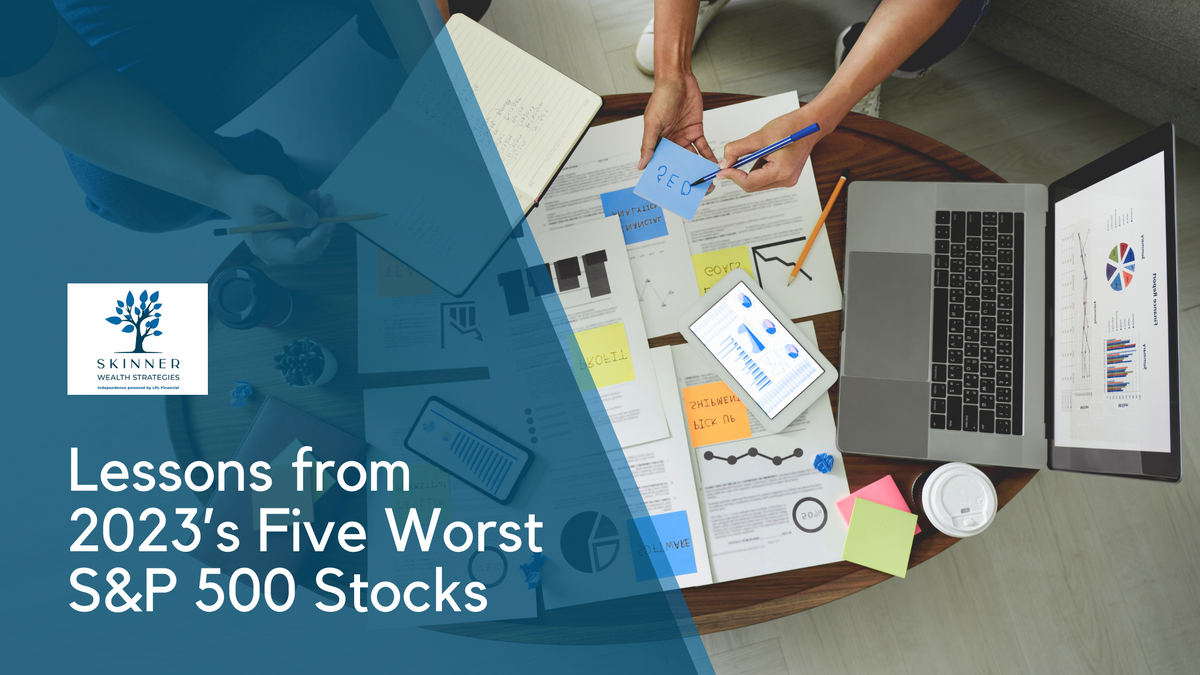 Lessons from 2023’s Five Worst S&P 500 Stocks